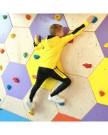 VEMA Honeycomb Rock Climbing Wall |Wooden Indoor Climbing Wall | Sensory Room Equipment | PlayLearn