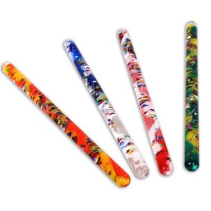 Glitter Wands -  4 Pack | Sensory and Interactive Toys for Children | Tactile System | Playlearn USA