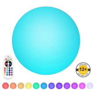 24&quot; Rechargeable LED Ball Light with Remote