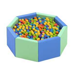 VEMA Octagon Ball Pit | Cushioned Ball Pool | Sensory Room Equipment | PlayLearn