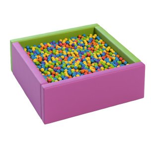 VEMA Square Ball Pit | Cushioned Ball Pool | Sensory Room Equipment | PlayLearn