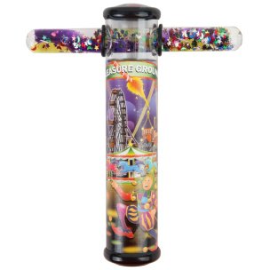 Glitter Wand Liquid Filled Kaleidoscope Amusement Park | Sensory Equipment | Occupational Therapy for Children| PlayLearn USA