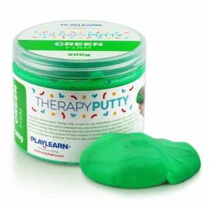 Therapy Putty - Bulk Size - Firm Green | Autism Support Toys | Sensory Therapy | Anxiety Relief Toys | Playlearn