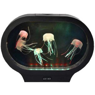 Oval Jellyfish Lamp | Sensory Equipment | Bestseller | Calming Aquarium with Jellyfish | Playlearn USA