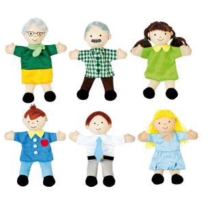 Family Set of Puppets | Playlearn