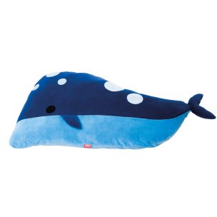 Oversized Plush Cozy Whale Pillow cuddly and whimsical addition to your space for ultimate relaxation. | Playlearn