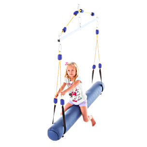 Round Horse Swing with Crossbeam