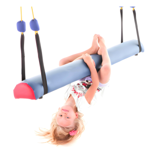 Halfpipe Bolster Swing with Adjustable Ropes