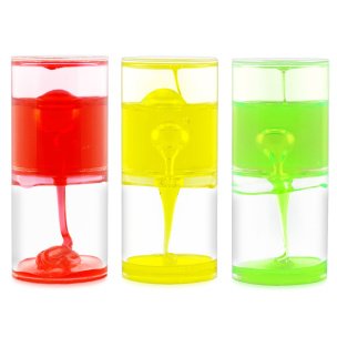 Traffic Light Ooze Tubes - 3 Pack  | Gel Liquid Timer | Motion Bubbler | Fidget & Sensory Toys | Playlearn
