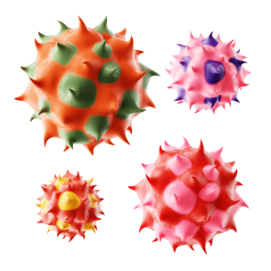 Spiky Sensory Bouncy Balls - 4 Pack | Sensory Equipment | Occupational Therapy | Playlearn USA
