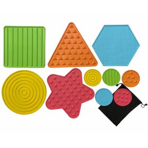 Tactile Floormat Game Kit | Sensory Textured Tiles | Sensory Play | Sensory Room Equipment  | Playlearn