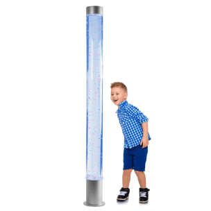 Water Beads Tube with Color Changing Lights 6ft | Sensory Playtime | Autism Sensory Support Lamp | Anxiety Relief Lamp | Playlearn