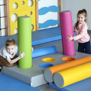 Soft Sensory Obstacle Course Set - A collection of tactile, soft obstacles designed for a stimulating and safe sensory play experience for children | Playlearn